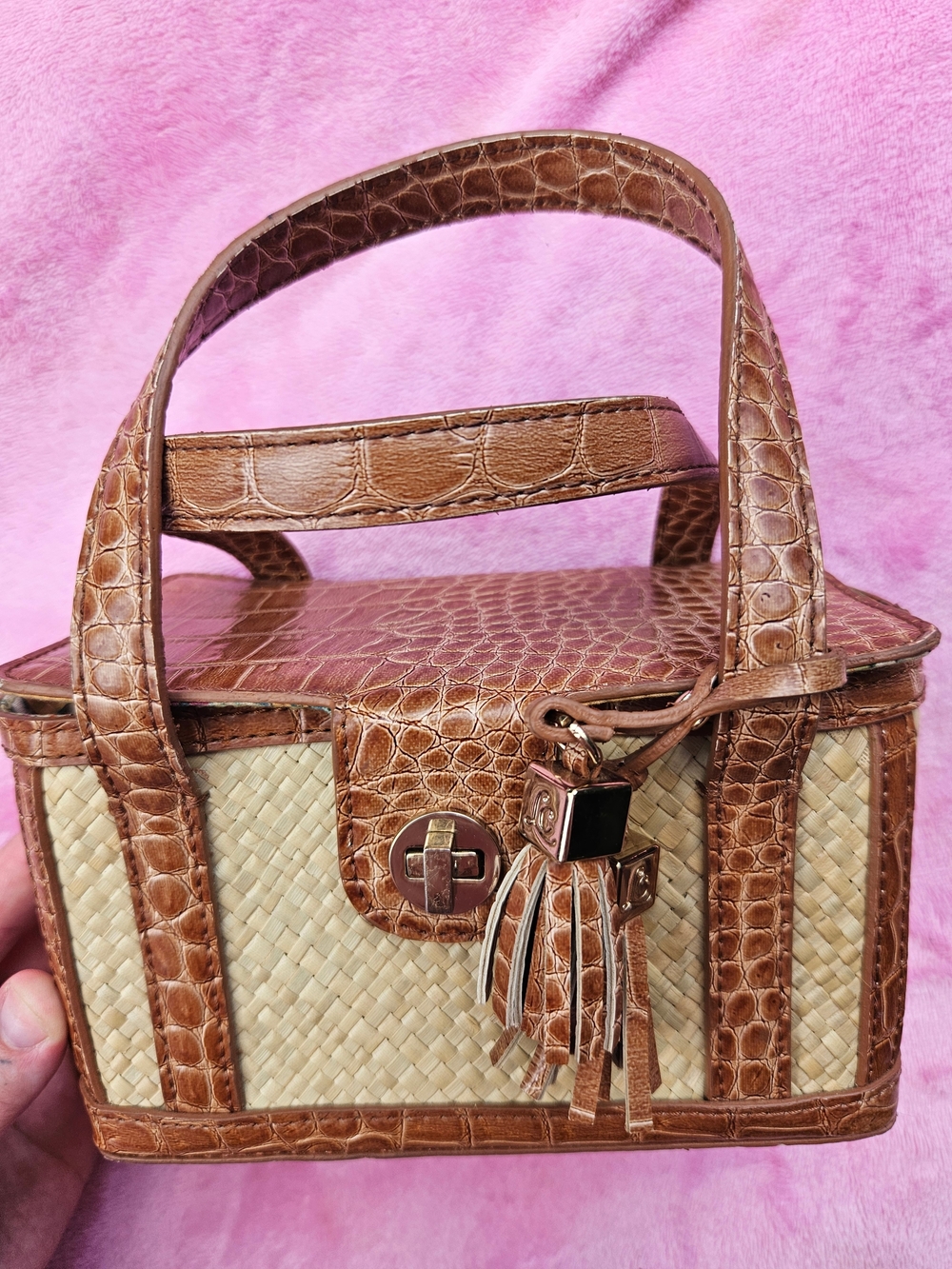 Y2K Brown Top-Handle Women’s Bag